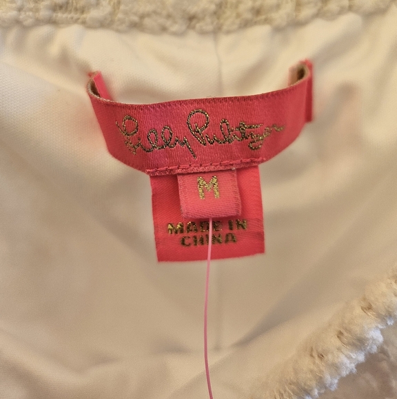 Nwt Lilly Pulitzer La Fortuna White Gypsea Lace Dress Medium - Picture 7 of 8